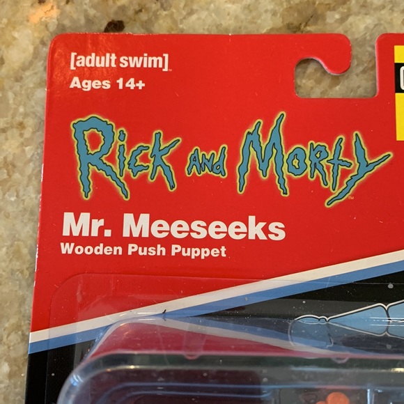Mr. Meeseeks Wooden Push Puppet - Picture 3 of 6